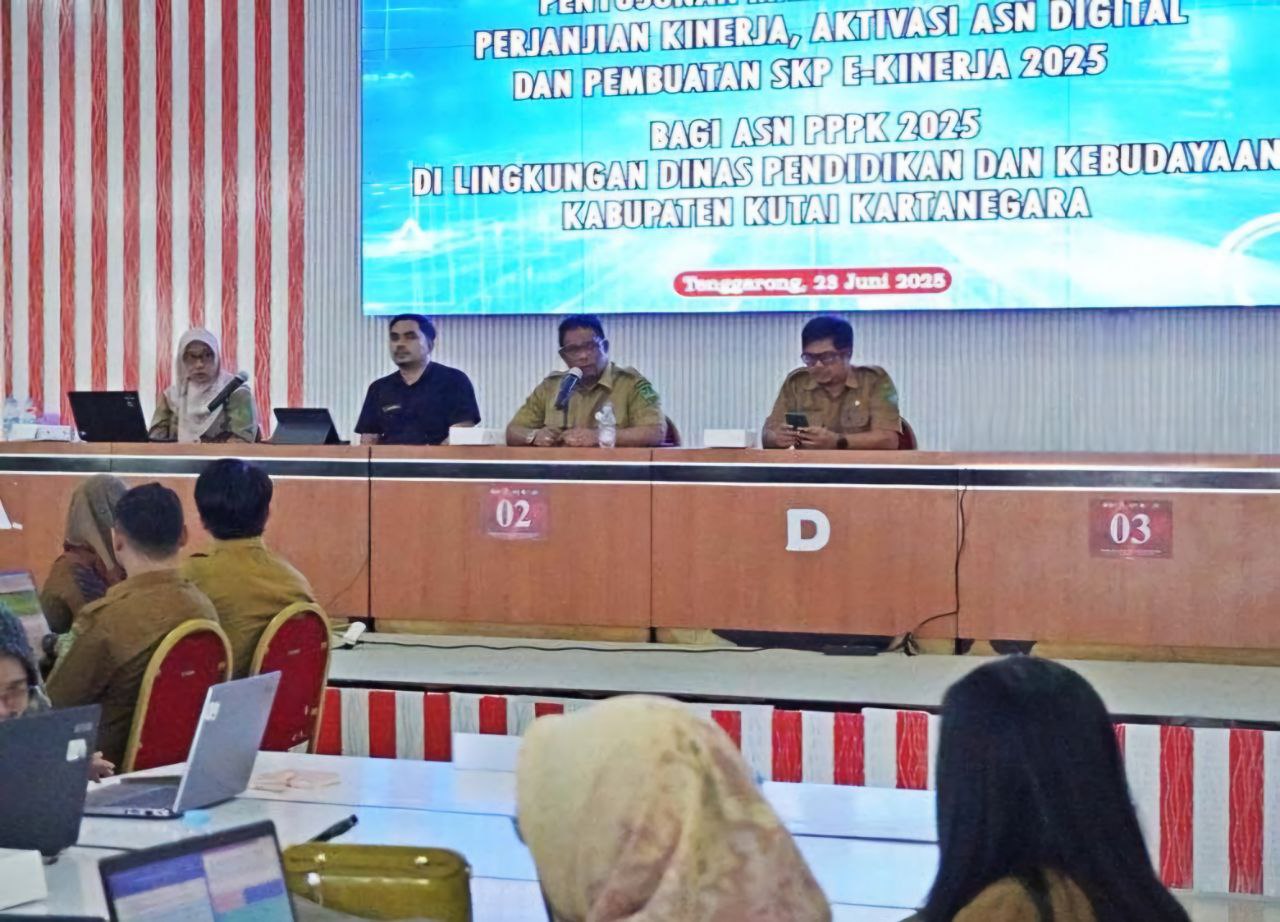 Disdikbud Kukar Bangun ASN Profesional Lewat Digitalisasi – Desa Nusantara